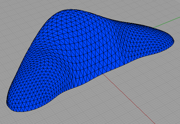 Creating a relaxed grid on a mesh dome roof with Rhino/Grasshopper and SmartForm