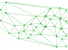 Create 2D Delaunay triangulation mesh with C# in Grasshopper