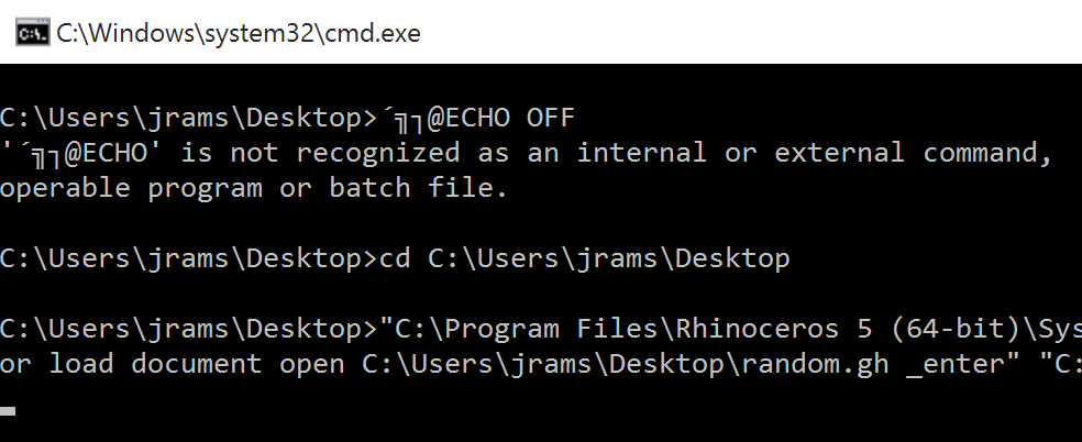 batch file BOM error