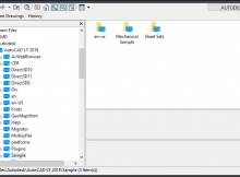 browsing files in Autodesk DesignCenter