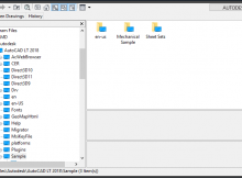 How to open DesignCenter for AutoCAD
