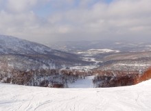 Kiroro ski resort Hokkaido, Yoichi run